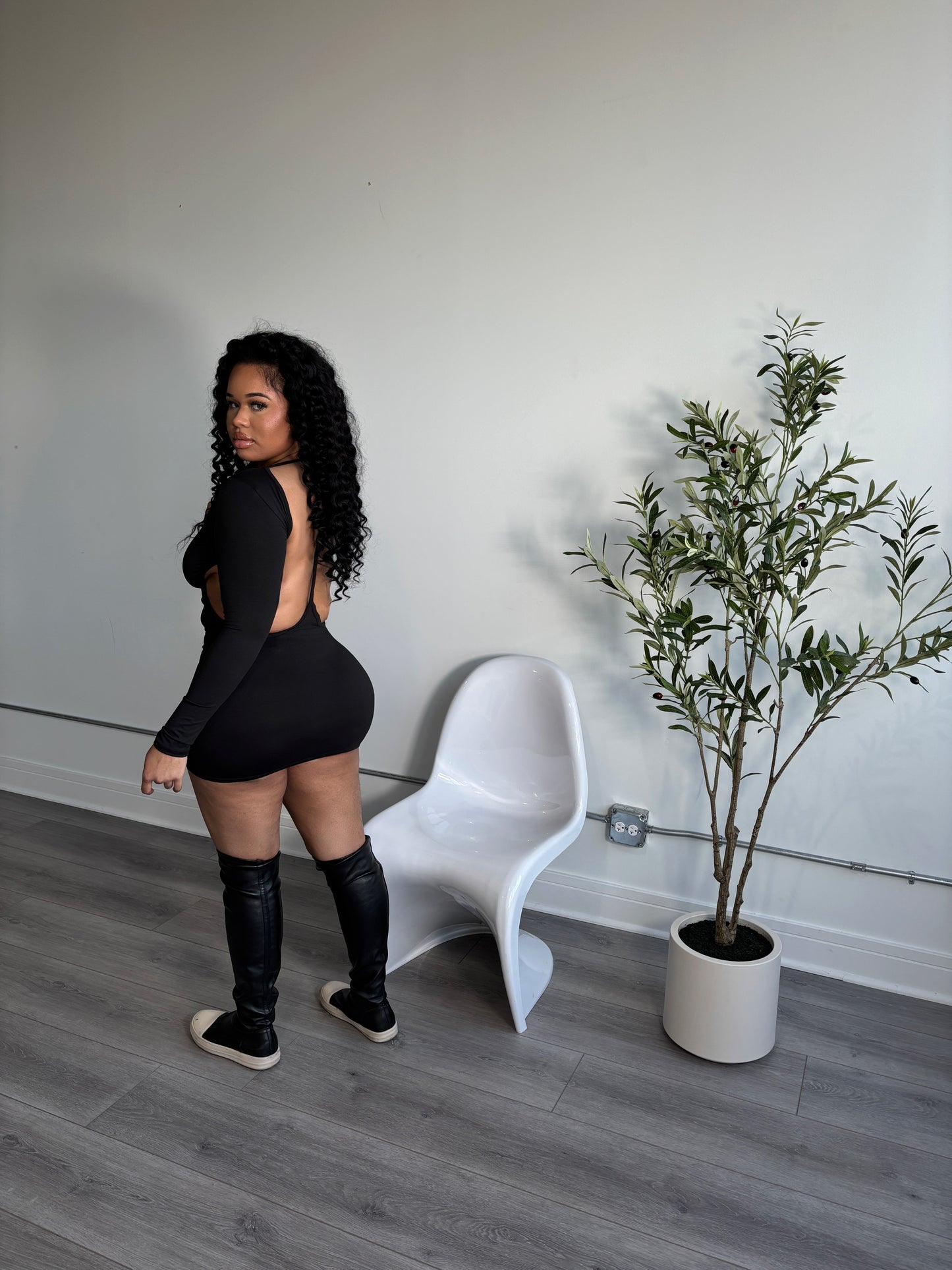 Luxe mini dress